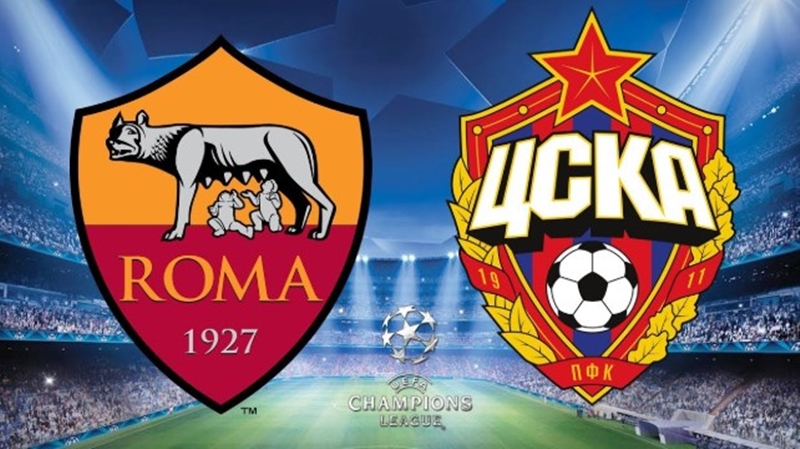 Nhận Định Soi Kèo AS Roma Vs CSKA Moscow Giải UEFA Champions League 24/10/2018 02h00'