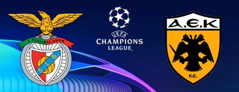 Nhận Định Soi Kèo Benfica Vs AEK Athens Giải UEFA Champions League 13/12/2018 03h00'